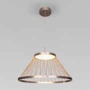 Подвесной светодиодный светильник 40017/1 LED коричневый