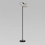 Напольный светодиодный светильник с металлическим плафоном 80492/1 черный