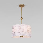 Потолочный светильник с тканевыми абажурами 60174/3 латунь