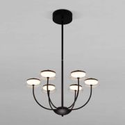 Потолочный светильник со стеклянным плафоном 50388 LED Черный