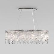 Умный подвесной светильник с прозрачным хрусталем 60159/10 хром