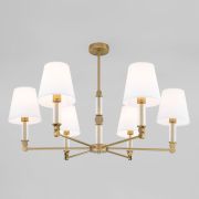 Умный потолочный светильник 60145/6 латунь