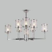 Умная потолочная люстра 60144/8 хром