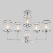 Умная потолочная люстра 60144/6 хром