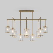 Умная потолочная люстра 60144/10 золото