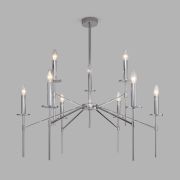 Умная потолочная люстра 60142/9 хром