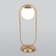 Настольная лампа с круглым плафоном 01138/1 золото