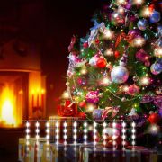 Гирлянда занавес «роса» мульти 2*2,6М IP20 200-006