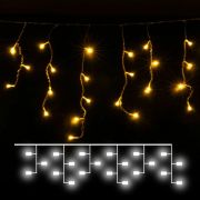 Гирлянда бахрома теплый белый 1,8*0,5М IP20 100-001