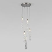 Подвесной светильник со стеклянными плафонами 50381/5 хром