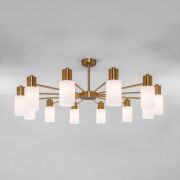 Потолочная люстра в стиле лофт 70160/12 латунь