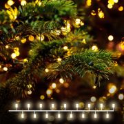 Гирлянда нить «Мишура» теплый белый 5м IP20 400-004 теплый белый