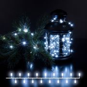 Светодиодная гирлянда нить «Роса» белый 10м IP20 400-008 белый