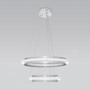 Умный подвесной светильник 90241/2 белый/ серебро Smart