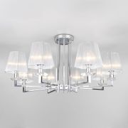 Умный потолочный светильник 60125/8 хром Smart