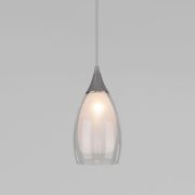 Подвесной светильник со стеклянным плафоном 50085/1 хром