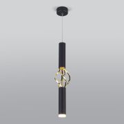Подвесной светодиодный светильник 50191/1 LED черный/золото