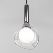 Подвесной светильник со стеклянным плафоном 50188/1 хром