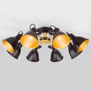 Потолочная люстра с поворотными рожками 70112/8 черный