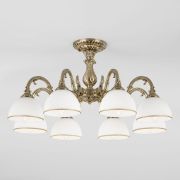 Классическая потолочная люстра 60106/8 античная бронза