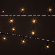 Новогодняя гирлянда нить теплый белый 5м IP20 400-001 теплый белый