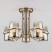 Потолочная люстра со стеклянными плафонами 60085/5