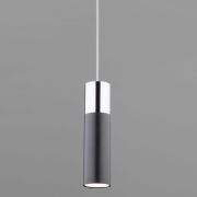LED светильник подвесной в стиле лофт 50135/1 LED хром/черный