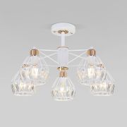 Потолочная люстра с хрусталем 70075/5 белый