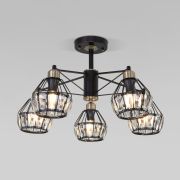 Потолочная люстра в стиле лофт 70075/5 черный