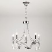 Подвесная люстра в классическом стиле 60064/5 хром