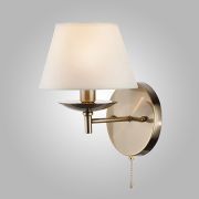 Бра с абажуром и выключателем 60060/1 античная бронза