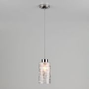 Подвесной светильник с плафоном 50002/1 хром