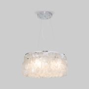 Подвесной светильник с перламутром 60005/4 хром