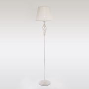 Торшер с абажуром белый с золотом 01003/1 белый с золотом