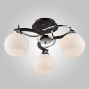 Люстра потолочная 9654/3 хром/черный