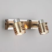 Спот с поворотными плафонами 23463/2 хром / античная бронза