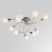 Потолочная люстра с плафонами 2275/9 хром