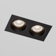 Светильник встраиваемый GU10 черный 15700/02