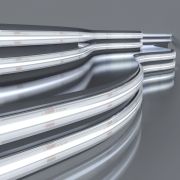 Лента светодиодная 480Led 14W IP68 6500K холодный белый, 5м COB 24V 480Led 14W IP68