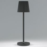 Уличный светодиодный настольный светильник Mist черный с аккумулятором IP54 TL70220 черный