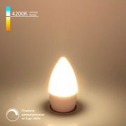 Светодиодная лампа «Свеча» Dimmable C35 7W 4200K E27 BLE2775