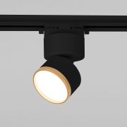 Трековый светильник для однофазного шинопровода Impact чёрный матовый/золото 10 Вт 4200K 85514/01