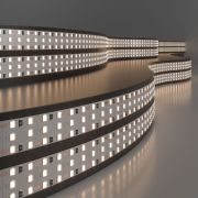 Лента светодиодная 360 LED 26 Вт IP20 трехрядная 3300К теплый белый, 5м 2835 24V 360Led 26W IP20
