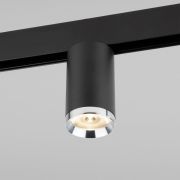 Трековый светильник Slim Magnetic R06 10W 4200K Ringe черный/серебро 85506/01