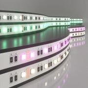 Светодиодная лента 24 В 24 Вт/м 60 Led/м 5050 IP20, MIX RGB/дневной белый 4200K, 5 м Лента светодиодная 24V 24W 60Led 5050 IP20 MIX RGB/дневной белый, 5м