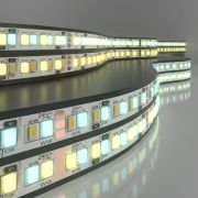 Лента светодиодная 24 В 16 Вт/м 240 Led/м 2835+2835 IP20, MIX теплый белый 3300K/холодный белый 6500K, 5 м Лента светодиодная 24V 16W 240Led 2835+2835 IP20 MIX теплый белый/холодный белый, 5м