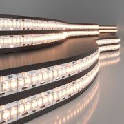 Светодиодная лента 12 В 16 Вт/м 240 Led/м 2835 IP65, теплый белый 3300K, 5 м Лента светодиодная 12V 16W 240Led 2835 IP65 тёплый белый, 5м