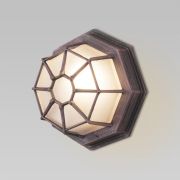 Уличный настенный светильник Telarana S капучино GL 1023D