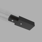 Ввод питания и заглушка торцевая для однофазного шинопровода черный TRP-1-1-BK