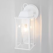 Уличный настенный светильник Brick белый IP33 1008D белый